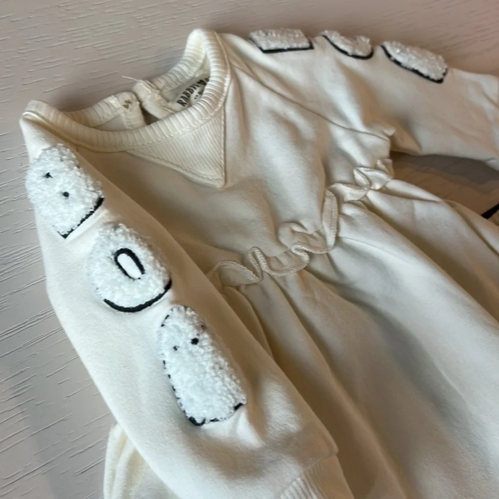 🎃 Rabbit + Bear Halloween Organic Cotton Set Sweatshirt 0-3 months